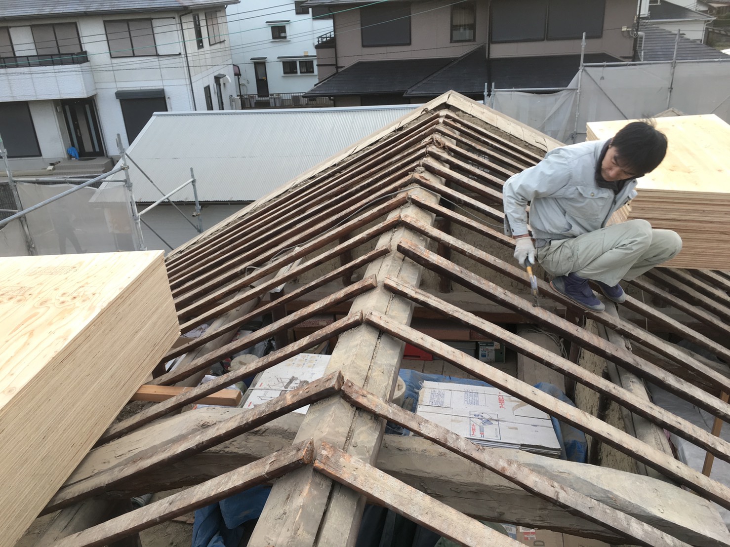 屋根葺き替え工事 株式会社川口建設